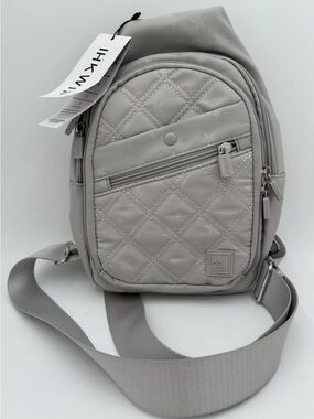 IHKWIP convertible sidekick sling bag backpack grey NEW with tags stars NWT